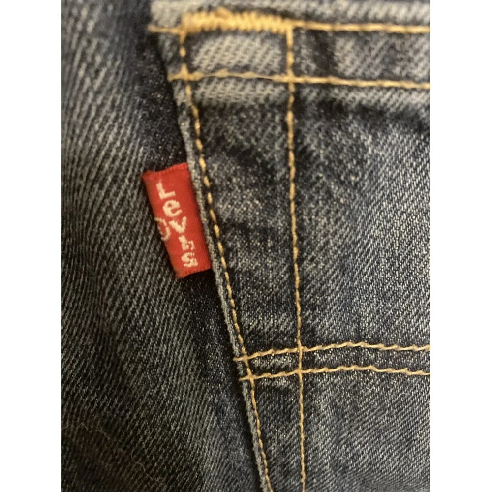 Levis 501 Jeans Mens Blue Denim Buttonfly W31‎ L32